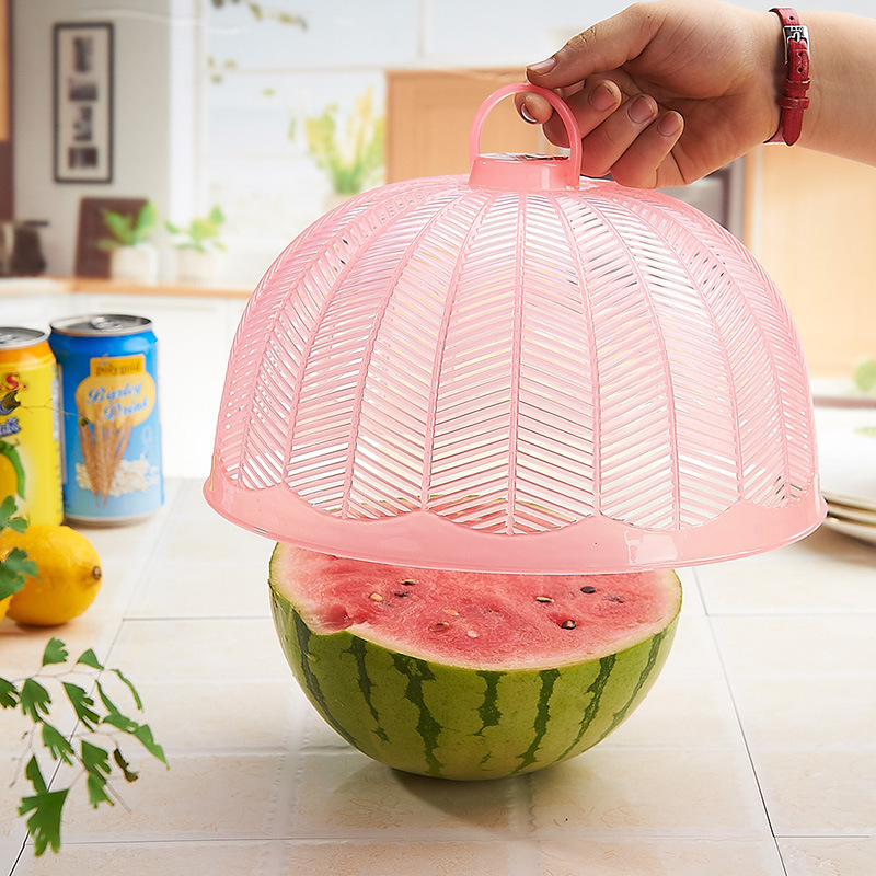 Wholesale of 526 plastic fly and mosquito repellent mini vegetable covers, meal covers, food covers, table covers, vegetable covers, vegetable umbrella and bowl covers Application Scenario