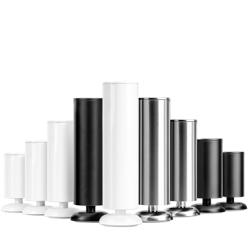 波欧姆加厚不锈钢柜脚可调节家具橱柜金属沙发脚可调脚五金件批发白底实物图