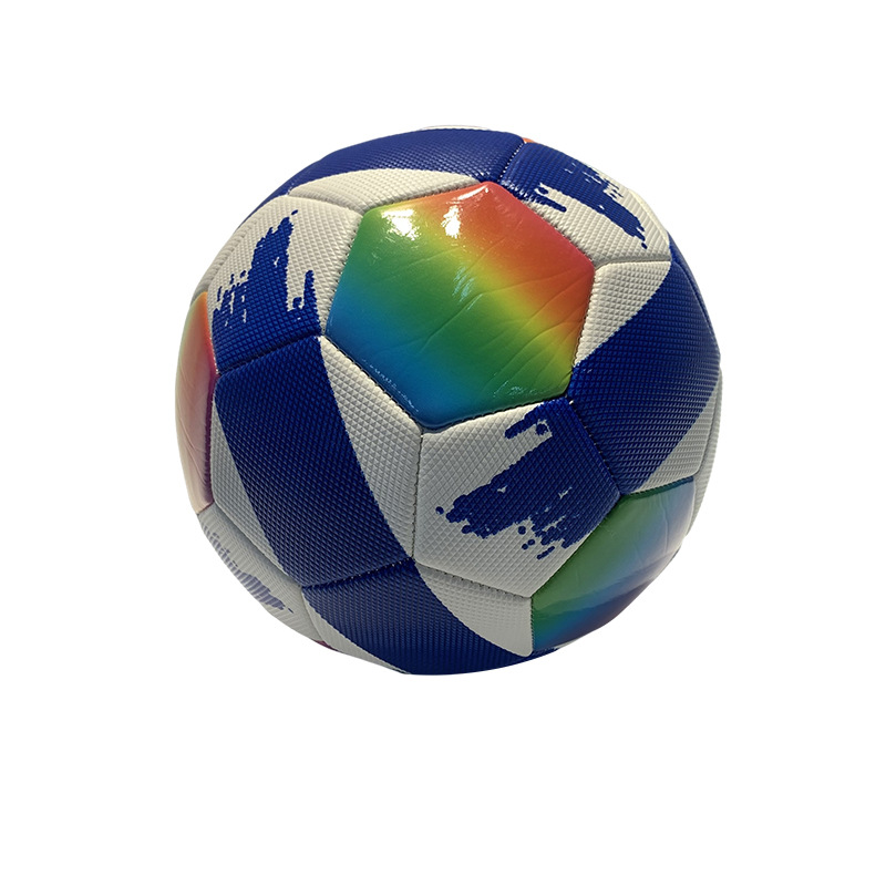 No. 5 training football with diamond pattern, wear-resistant and anti-violence. PVC football manufacturer for middle school students' high school entrance examination training and competition Item Picture