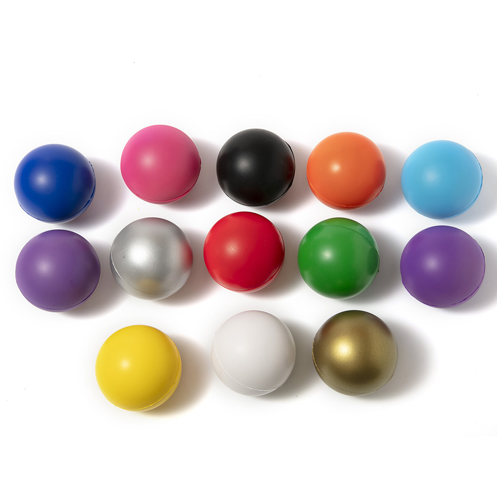 Factory direct sales of 6.3cmPU foam, multiple smiling face foam balls, pressure-relieving foam balls, foam hand toys, and fully printed balls Item Picture