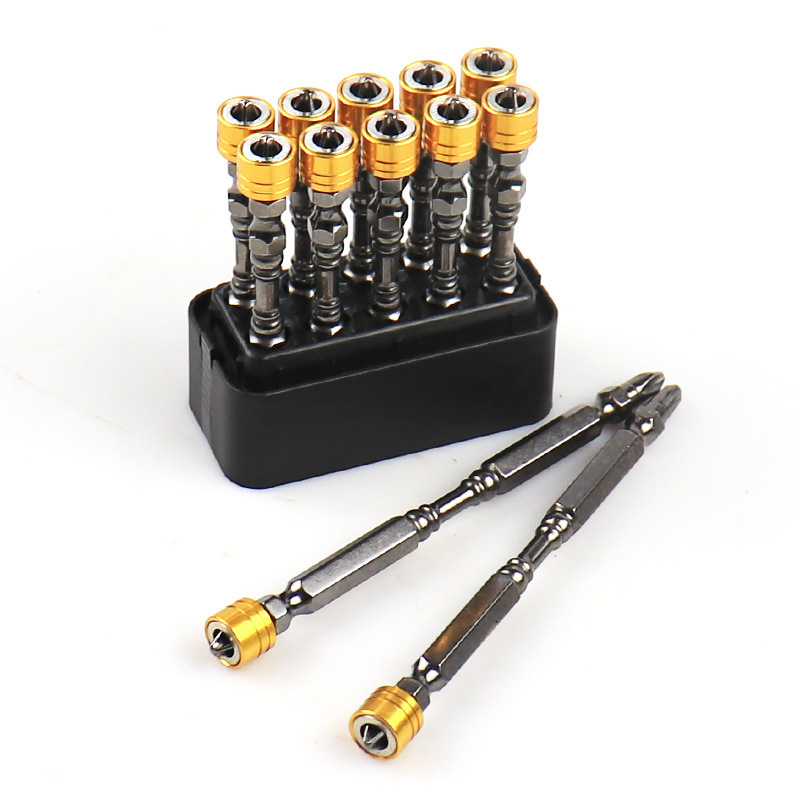 Manufacturer's strong magnetic screwdriver, double cross electric screwdriver, magnetic double-stick electric drill, magnetic ring set, screwdriver, electric drill Item Picture