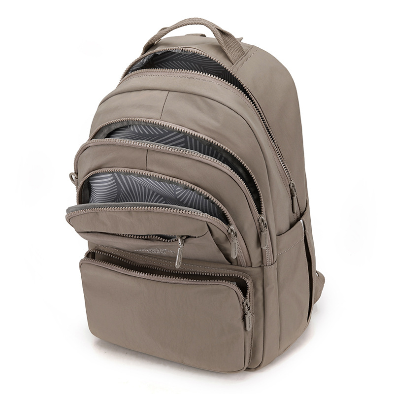 Backpack, large-capacity backpack, women's travel bag, new commuter lightweight Oxford cloth computer bag Specification image