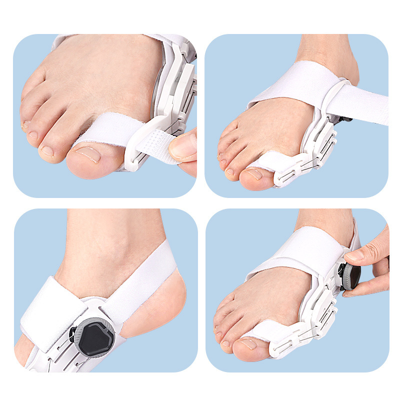 For foreign trade, the thumb and toe valgus and inversion knob adjustment Angle, the big toe valgus orthosis, and the toe divider Item Picture