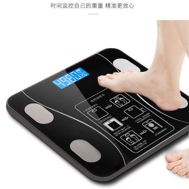 Body fat scale, weight, wholesale health scale, Bluetooth fat, body fat scale, custom logo manufacturer, one-piece consignment Item Picture