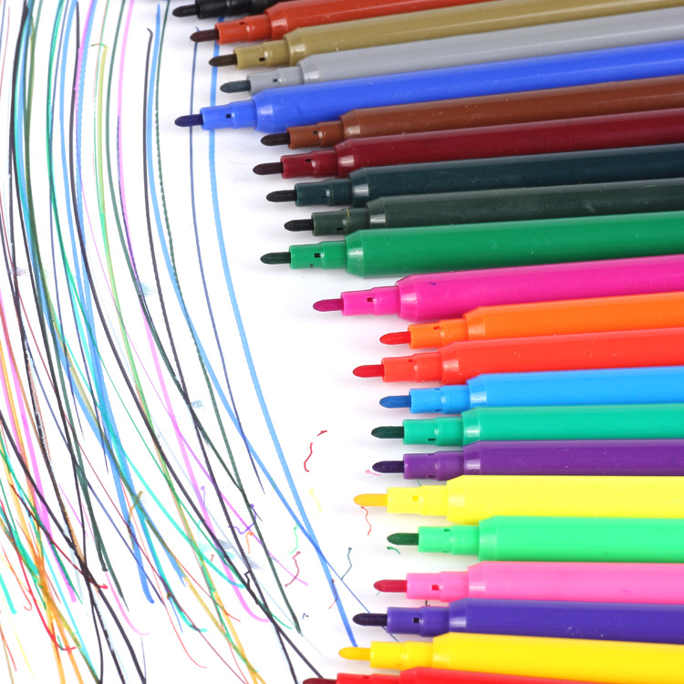 Export watercolor pen set, 858 watercolor pens, multi-color watercolor pens, direct sales from Wenzhou manufacturer Application Scenario