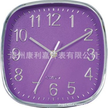 钟表挂墙8寸跨境客厅挂钟石英钟家用墙上现代简约装饰时壁挂式