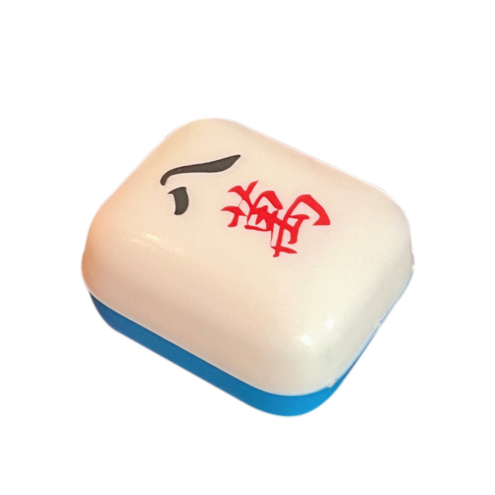 Mahjong dice stress-relieving toy, Pinching fun slow rebound office creative pressure release tool, desktop small ornament Item Picture