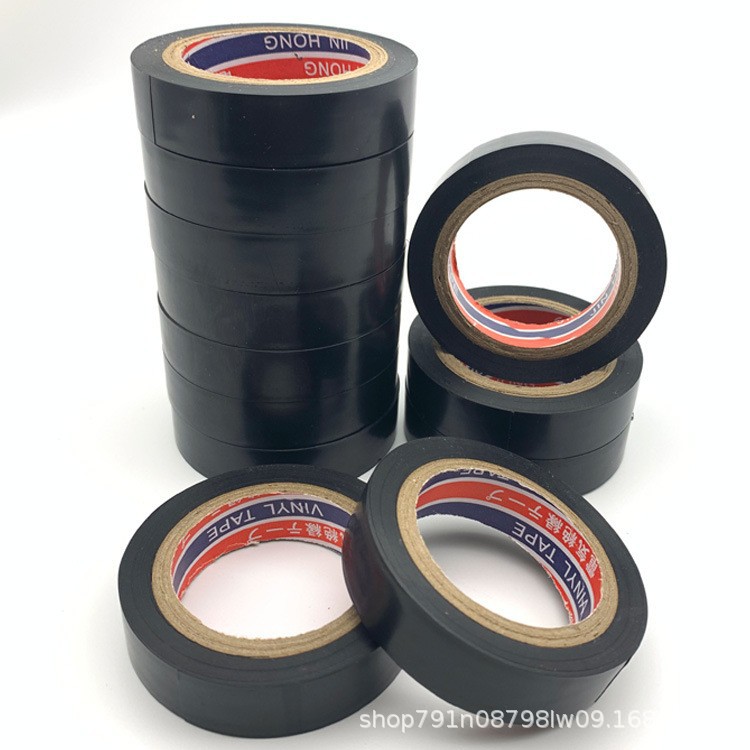 15m / 5m PVC cold-resistant insulating electrical tape, 16mm wide, 18mm wide, 23mm wide, extra wide, black, red, yellow, blue, green