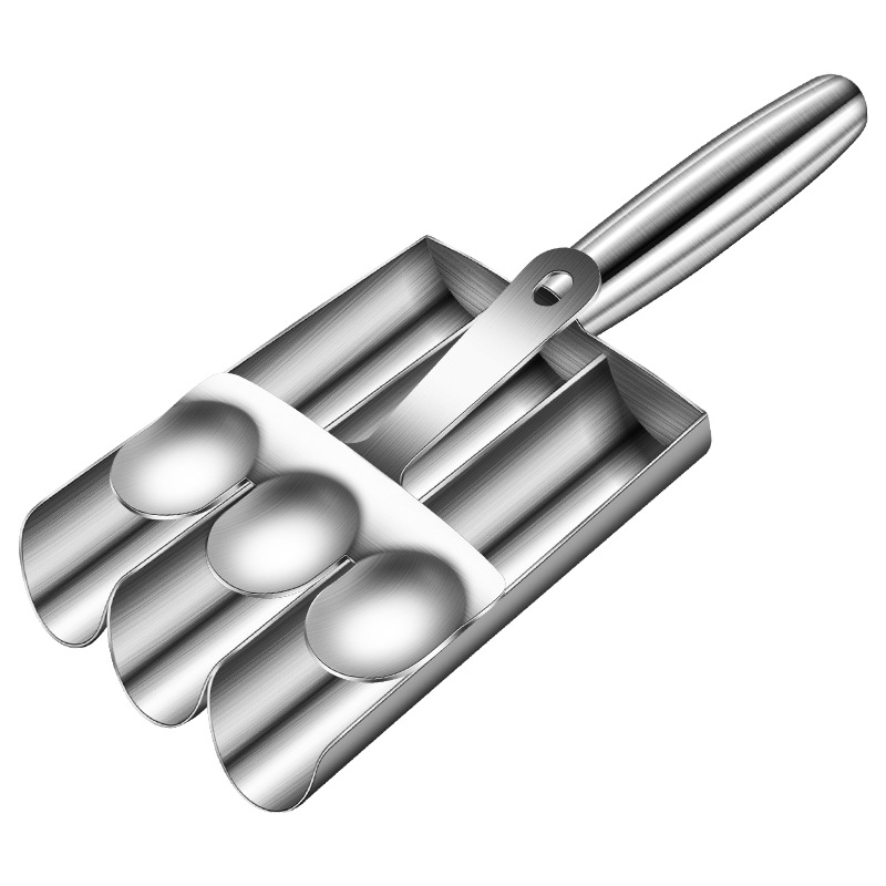 304 stainless steel meatball maker, a household tool for making fish balls, shrimp paste molds, rice balls and meat fillings, a perfect scooping tool Item Picture