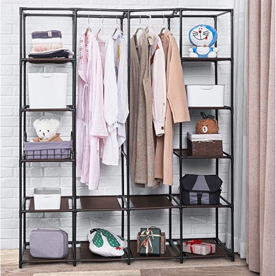 衣柜/折叠衣柜/木柜子/收纳柜防尘/集成家居产品图