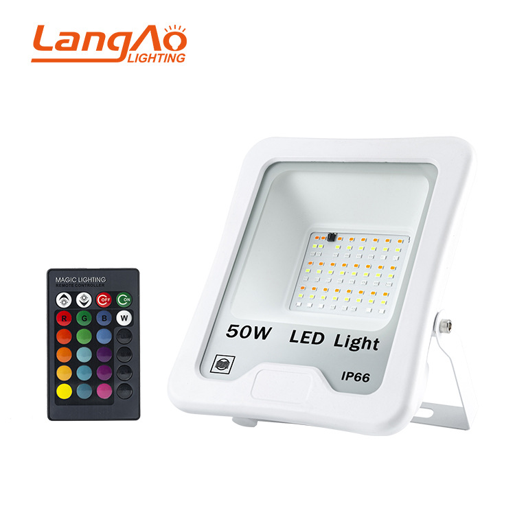 LED floodlights, aluminum waterproof outdoor lights, 200W advertising lights, outdoor lighting high-brightness spotlights, courtyard illumination lights Application Scenario