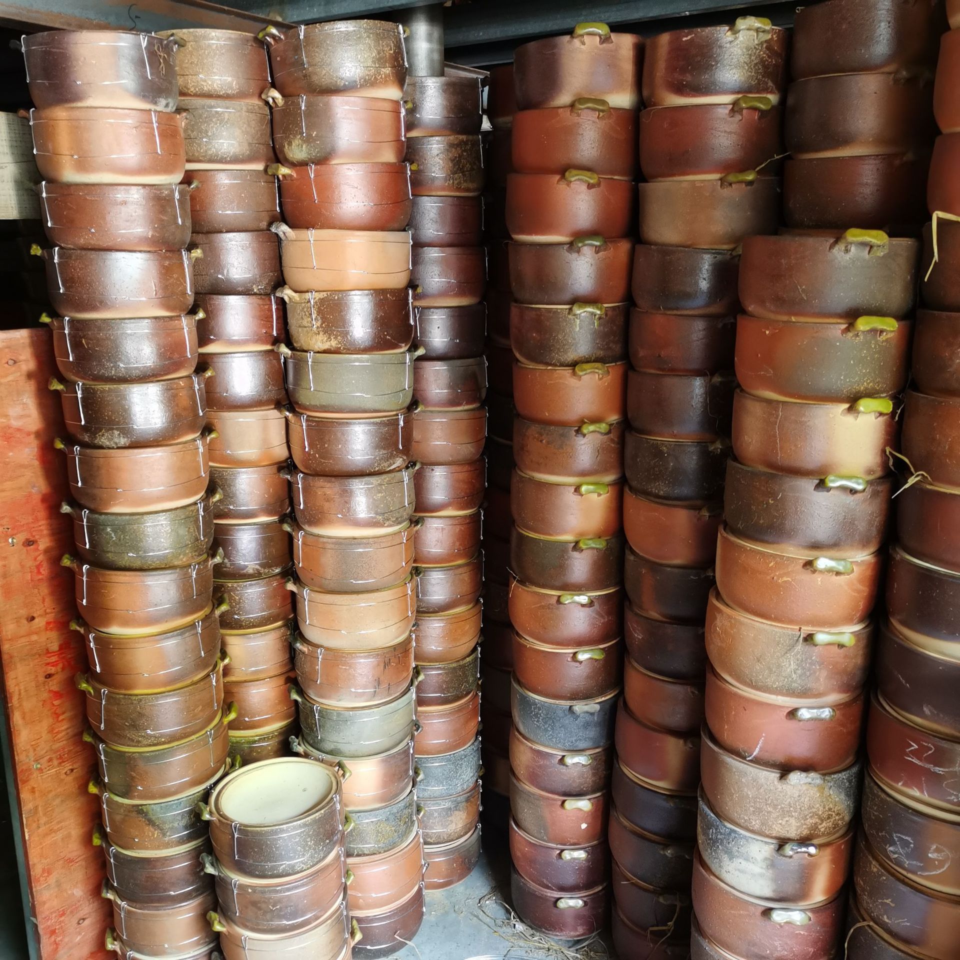 Traditional Guangxi authentic clay pot commercial Chao-Shan clay pot porridge, clay pot soup pot, wholesale clay pot for cooking porridge, stewing pot details Picture