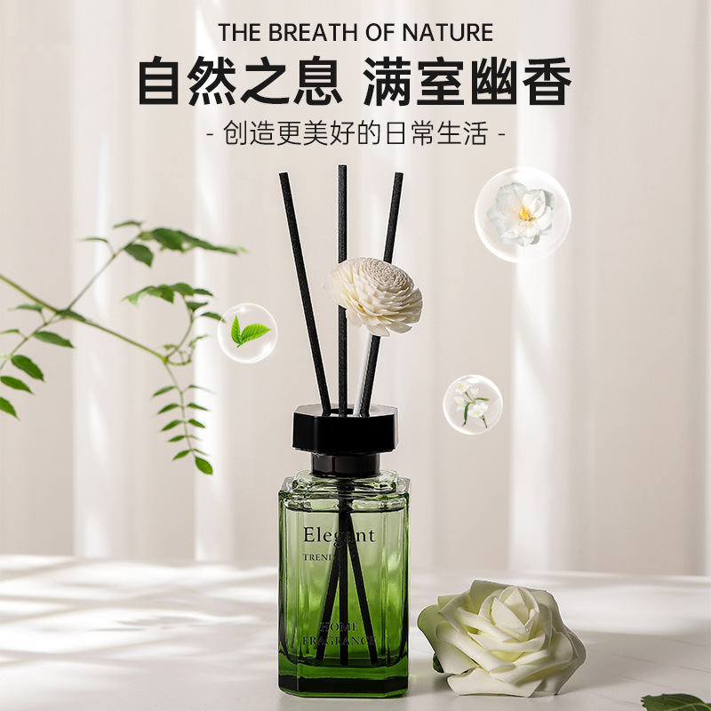 创意无火香薰精油酒店室内家用植物香氛厕所除臭持久散香液体