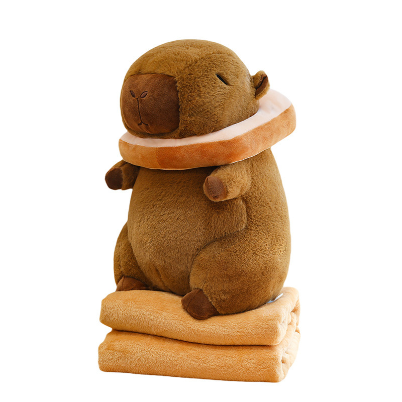 The new capybara air conditioner for foreign trade is a simple summer travel leg-covering gift for girls in offices and bedrooms. Wholesale Item Picture