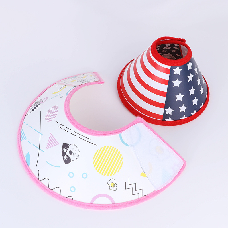 Colorful anti-lick protective Elizabeth ring head covers, cat and dog grooming covers, anti-bite rings, direct sales from pet supplies manufacturers details Picture