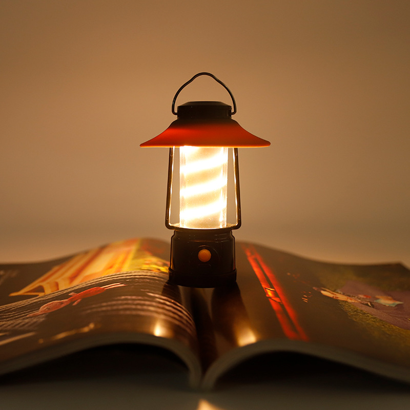 The new cross-border high-intensity charging atmosphere illumination street camping lamp, portable emergency outdoor camping lamp, and ultra-long battery life