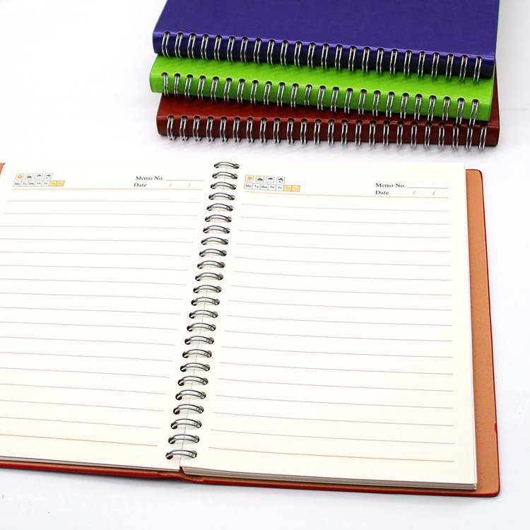 Yalong Cross-border Agenda PU Leather A5 notebook can be used as a soft leather stationery notebook Specification image