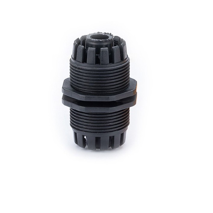 Plástico 4 puntos conexión de reparación pistola de agua conector de extensión de manguera de jardín conector de extensión de conexión manguera roscada Specification image