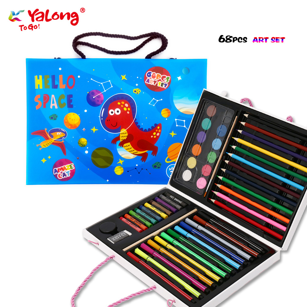 Hot-selling school supplies, stationery, painting sets, high-value student and children's art painting sets Application Scenario