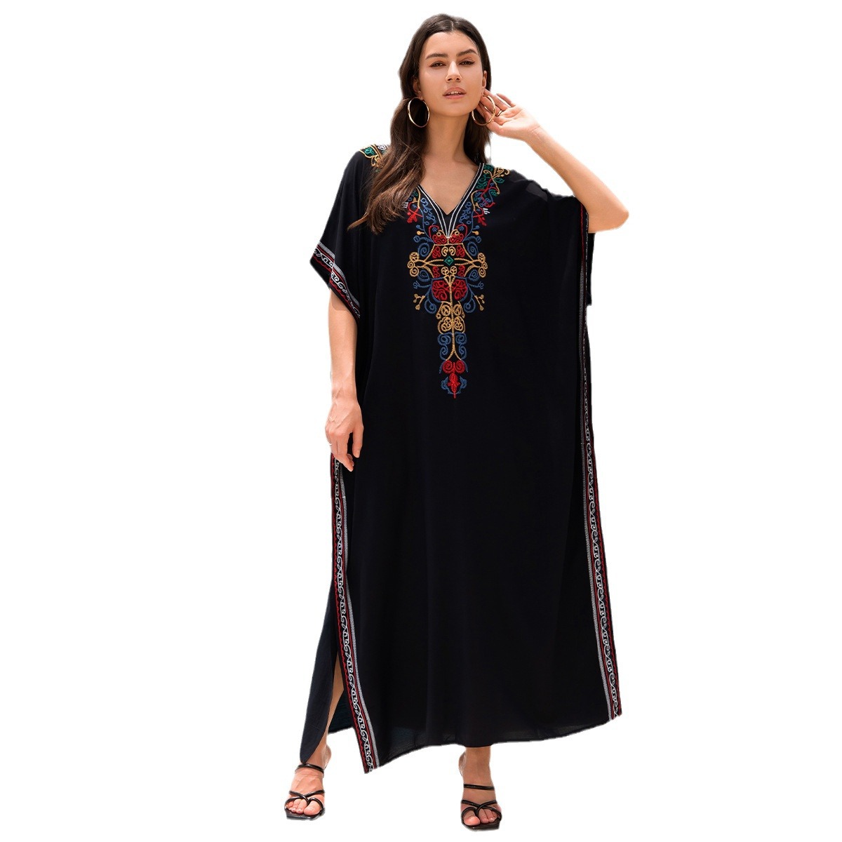 穆斯林/穆斯林服饰/穆斯林祷告服饰/穆斯林女装/中东长袍产品图