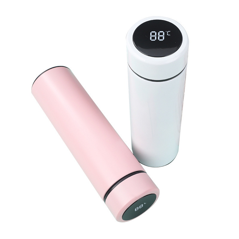 Promotional gifts are printed with logo, Mousse smart temperature insulated cups, and creative portable water cups for male and female students Application Scenario