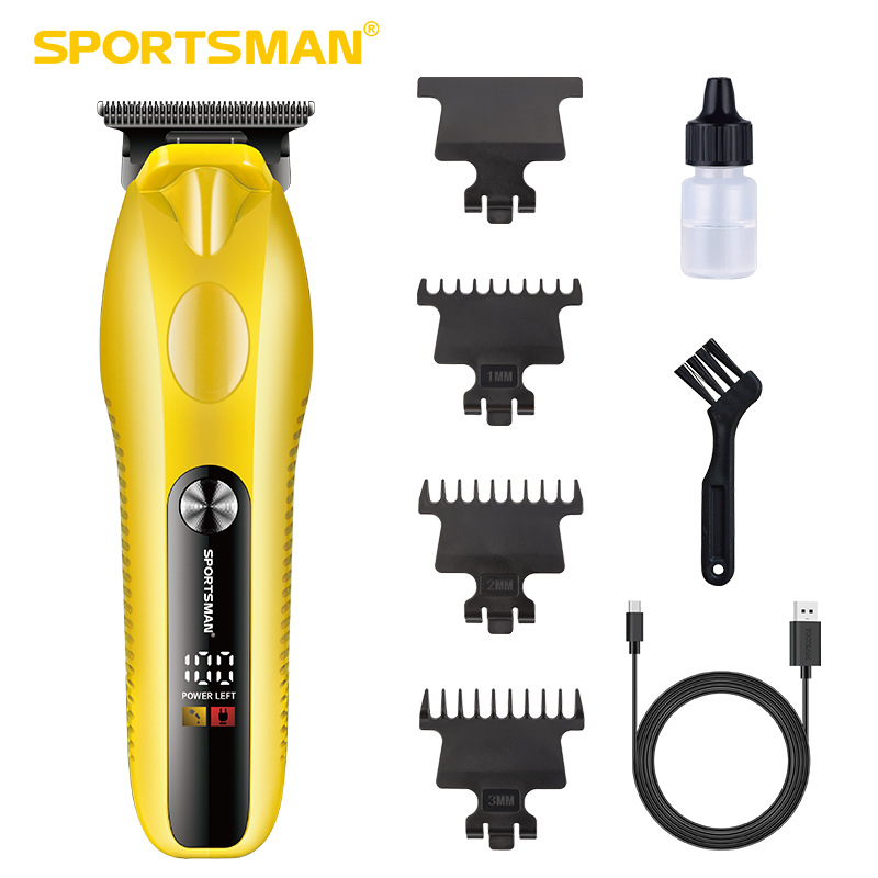 New electric hair clipper, electric hair clipper, home digital display hair clipper, hair salon hair cutting wonder, electric hair razor Item Picture
