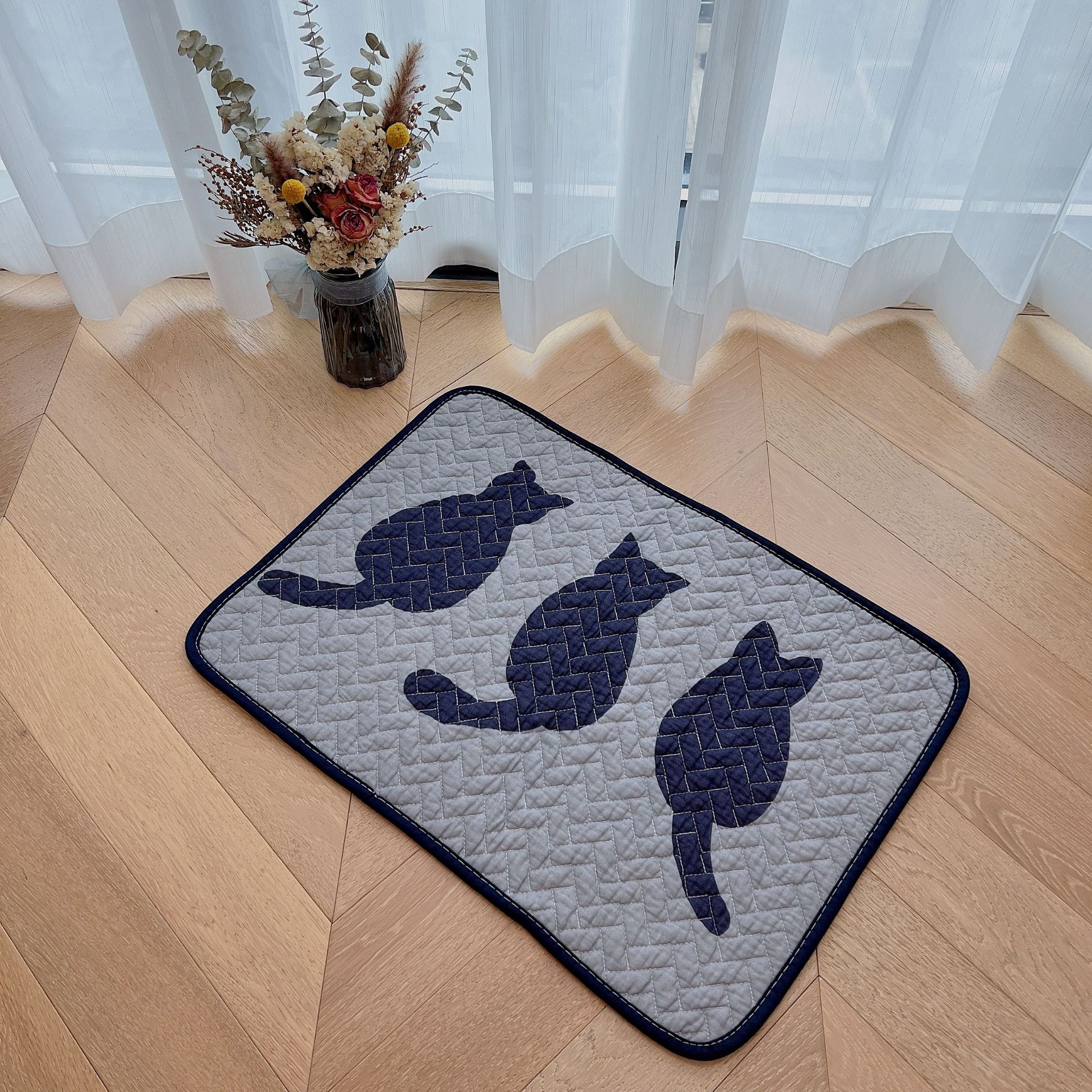 进门入户门垫地垫厨房地毯卧室浴室防水防滑垫门口门厅脚垫萌宠风