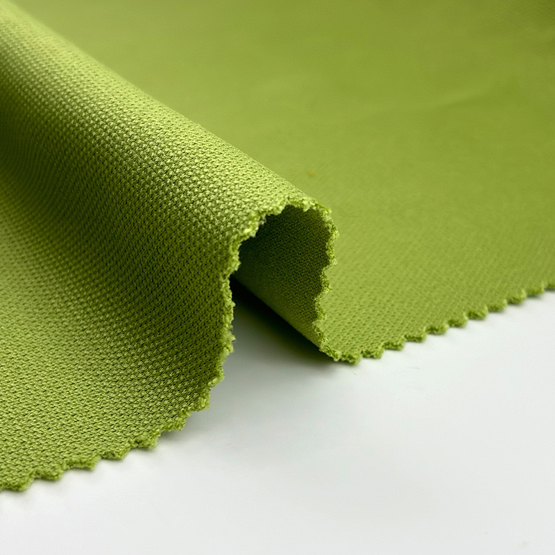 300g pearl ground air layer texture fabric cool silk cotton school uniform, sweatshirt set and home wear fabric from the original manufacturer Specification image