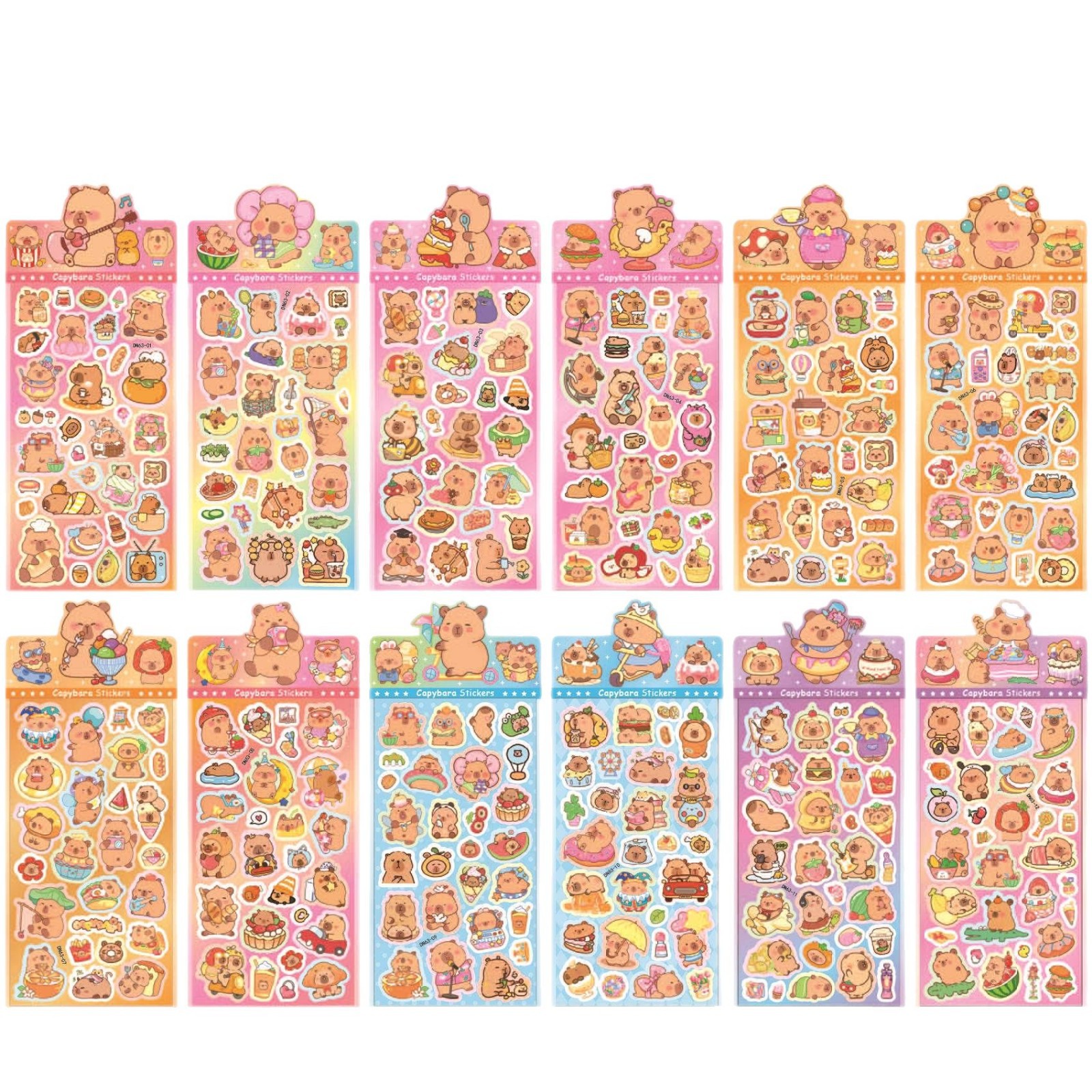 贴纸/造景贴纸/3Ⅾ浮雕贴/3D贴纸/宝贴纸白底实物图