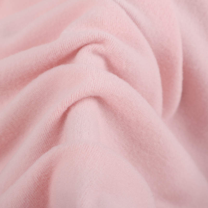 现货多色1*1罗纹德绒230g绒布秋冬弹力保暖打底衫内衣德绒面料布细节图