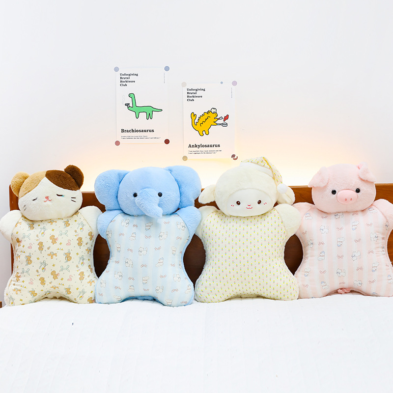 安抚动物玩偶超大捏捏可爱小羊毛绒玩具三花猫柔软抱枕送女生礼物