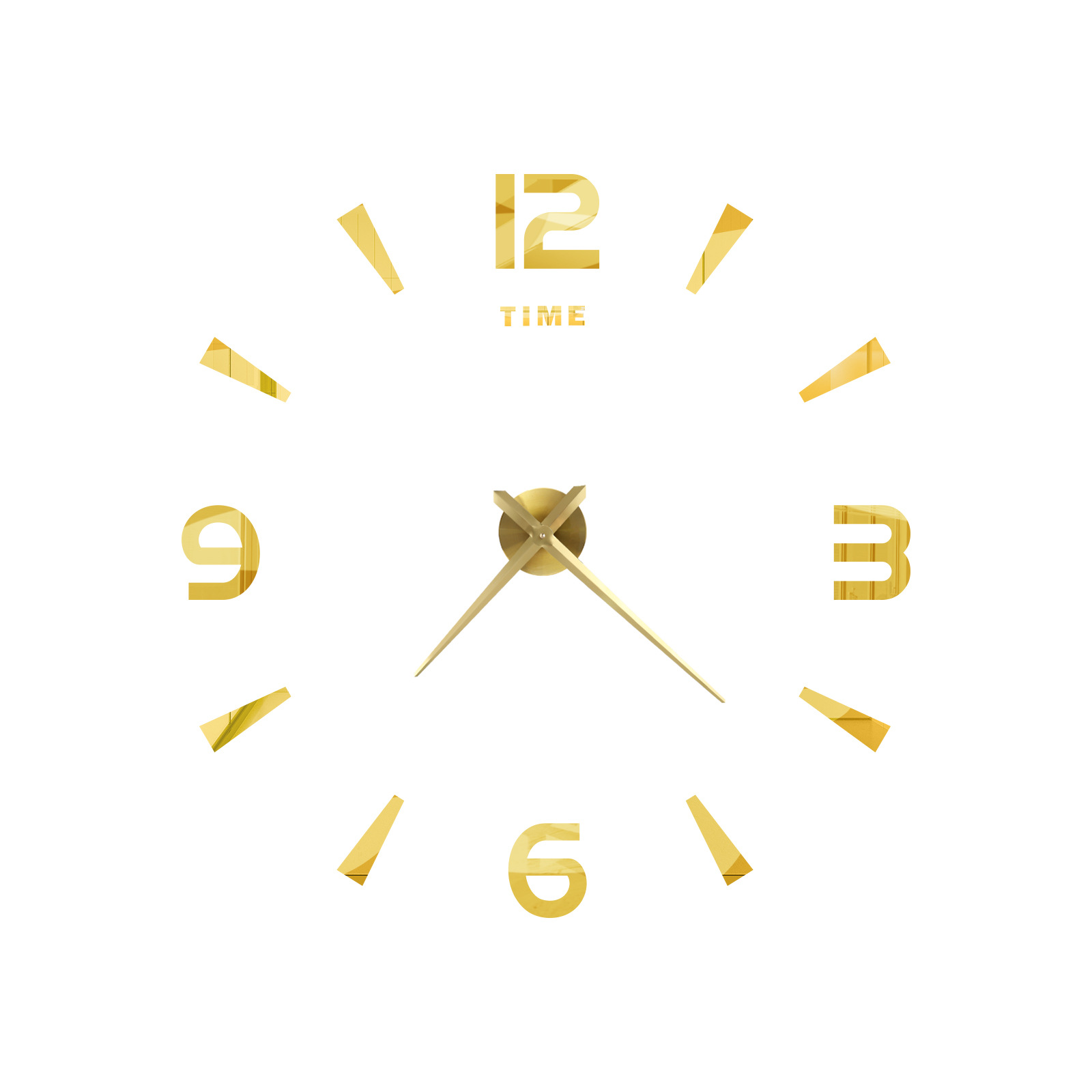 Simple clocks, large wall clocks, wall hanging clocks, creative wall clocks, acrylic wall clocks, diyclock clocks, European-style wall-mounted clocks Item Picture