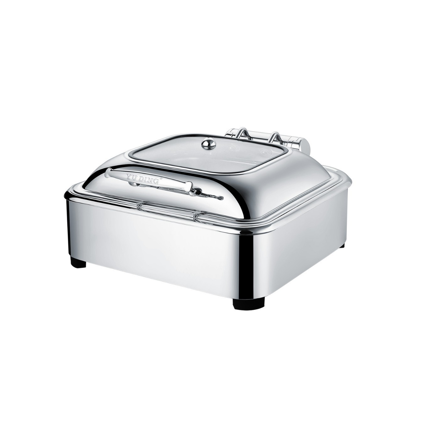Visual luxury square mechanical buffer meal stove, buffet breakfast stove, buffet stove, hotel special details Picture