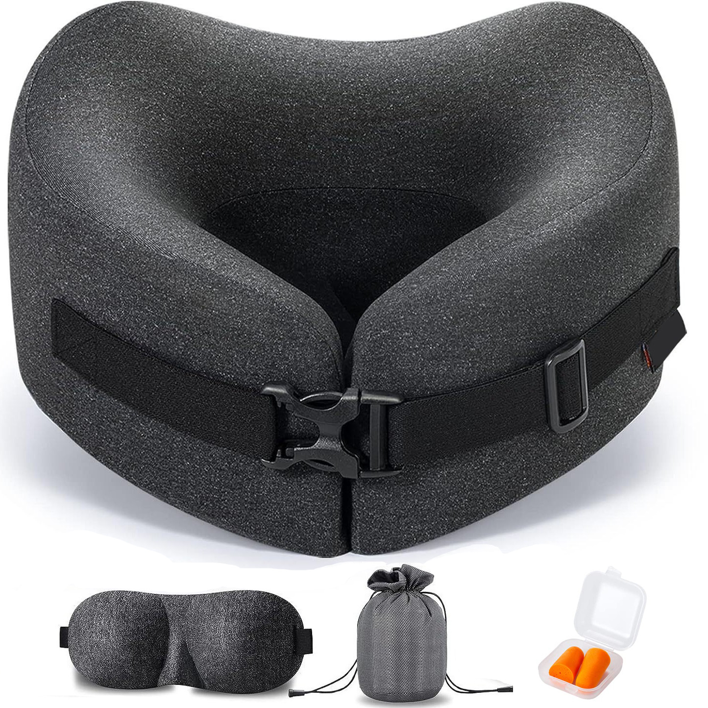 记忆棉u型枕旅行颈枕午睡护颈枕neckpillow护颈椎午睡枕 details Picture