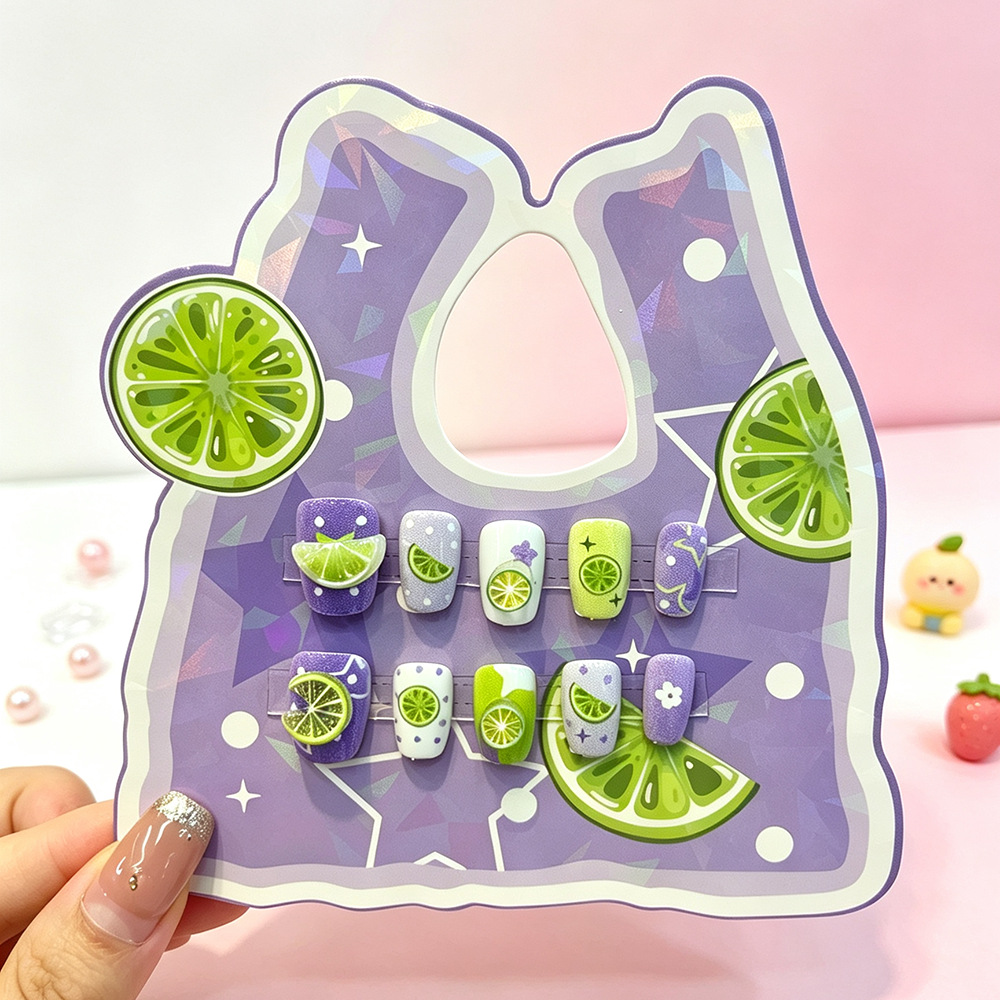 Fashionable dopamine fruit children's armor set, cute lemon and grapefruit three-dimensional printed armor wholesale details Picture