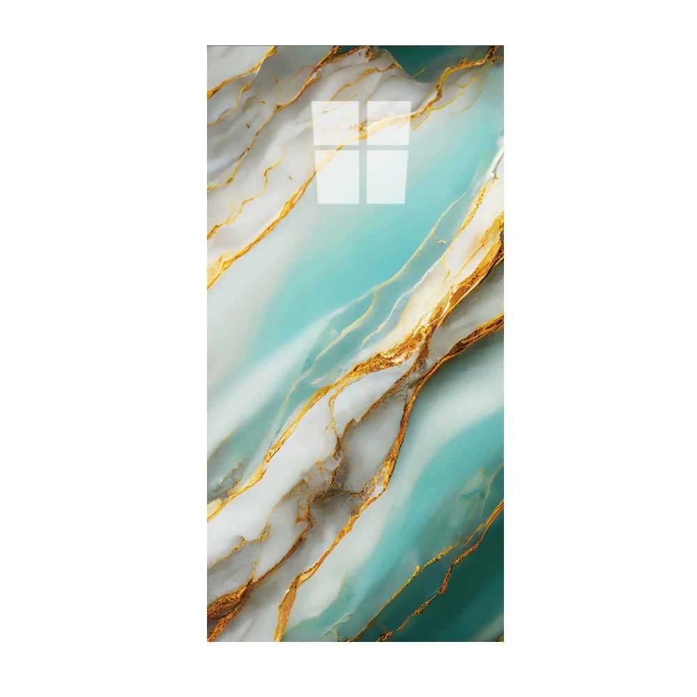 仿瓷砖墙贴自粘遮丑出租房改造神器防水防潮墙面贴板仿大理石墙纸白底实物图