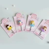 Cross-border luminous resin cartoon cute strong adhesive key wall-mounted wall hanger hook traceless towel adhesive hook details Picture