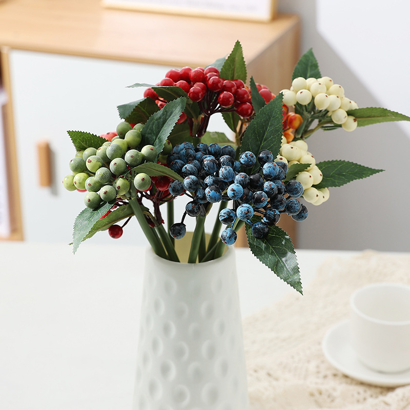 Home decoration foam berries Christmas decoration blueberry DIY handcrafted accessories Cross-border simulation berries Application Scenario