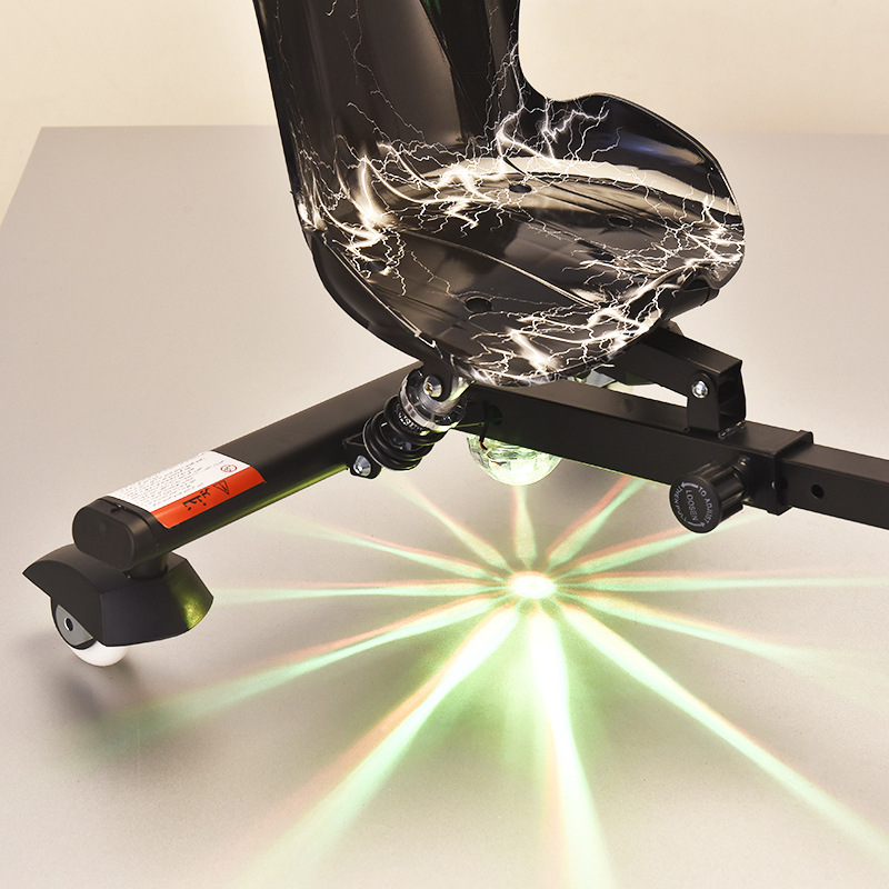 Factory direct supply of children's drift V model scooters for rent in parks and squares, luminous children's twist scooters in stock for wholesale Specification image