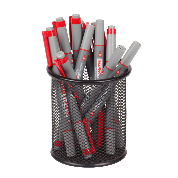 Tianfeng 197 CD marker pen wholesale, 12 pieces of red, blue and black CD pens per box Application Scenario