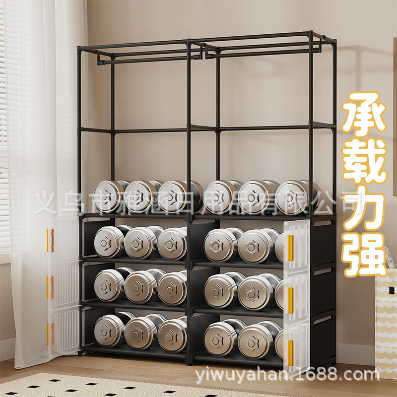 玄关台+门厅柜+衣帽架实物图