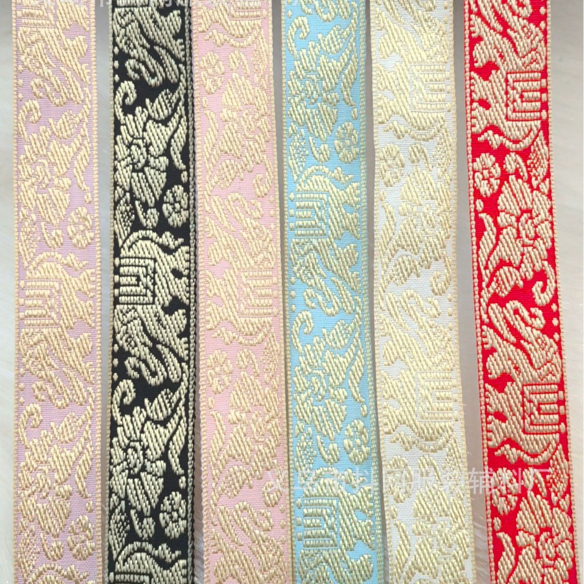 2cm retro ethnic style gold thread texture hair accessories, headwear, performance costume accessories, gift box with packaging strap in stock details Picture