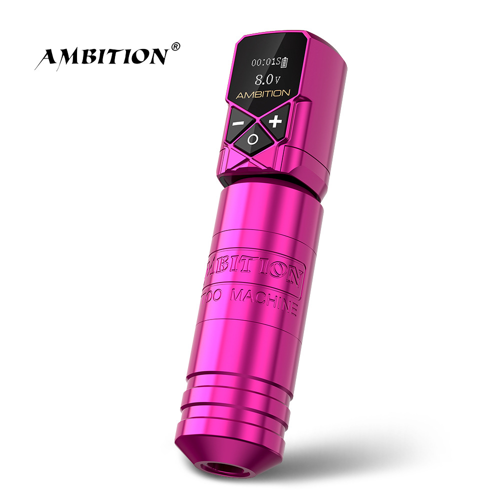 shanilak  士兵短笔32MM带无线充电电源套装刺青纹绣便携带纹身工具