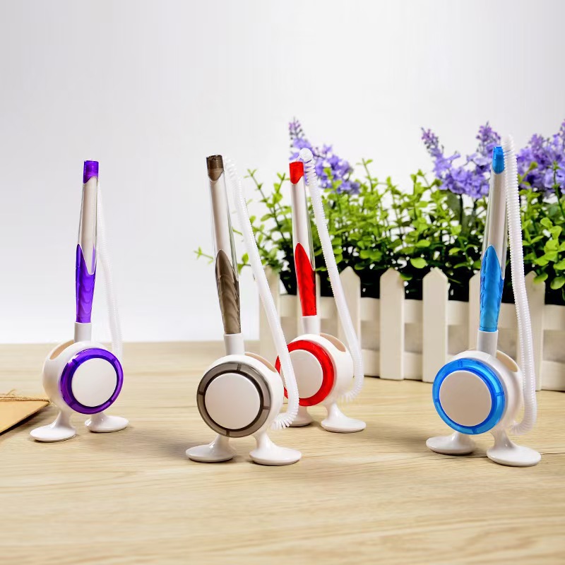 Personalized and creative advertising desk pen gel pen can be printed and pasted on the desktop counter. The manufacturer of printed signature pens Application Scenario