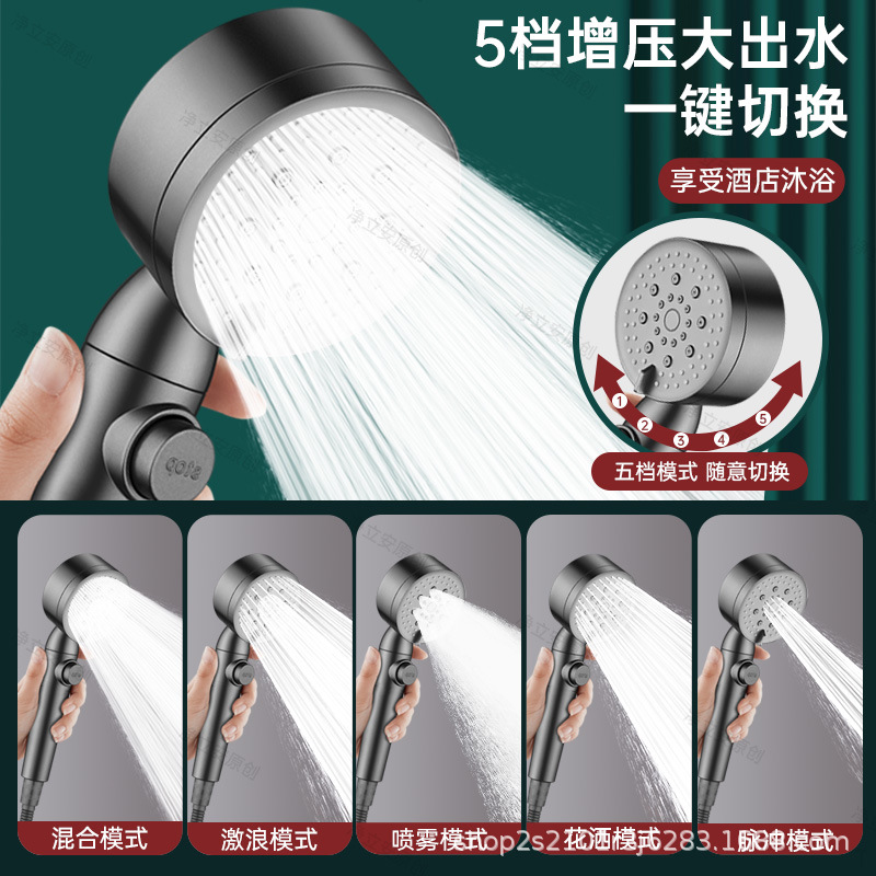 花洒/省水花洒/花洒喷头/太阳花花洒细节图