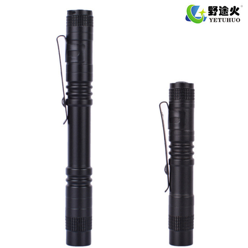 395Mn Best-Selling Led High-Intensity Pen-Shaped Flashlight, Aluminum Alloy Waterproof Aaa Flashlight, Mini Pen Holder Lamp