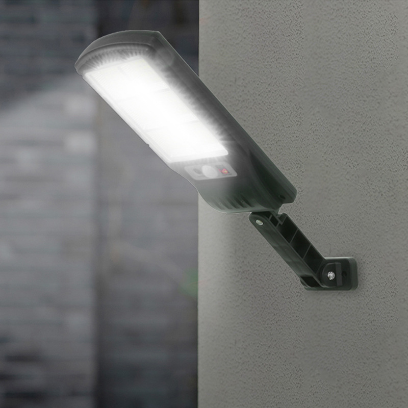 Outdoor solar road lighting street lamps, human-sensing garden light strips, remote control LED wall lamps, waterproof garden lamps details Picture