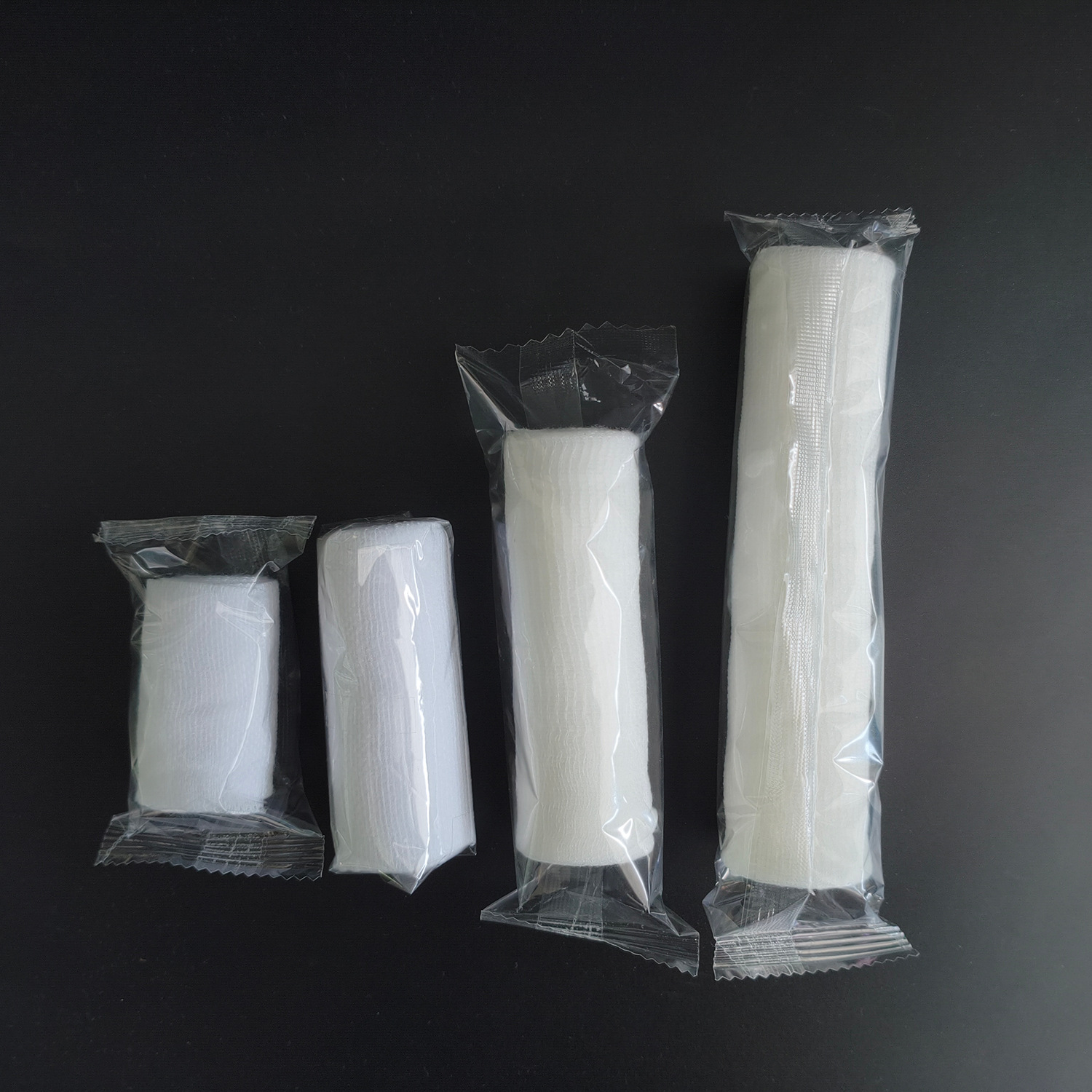 跨境PBT弹力绷带DIN包专用弹性网状透气包扎固定伤口护踝防护纱布