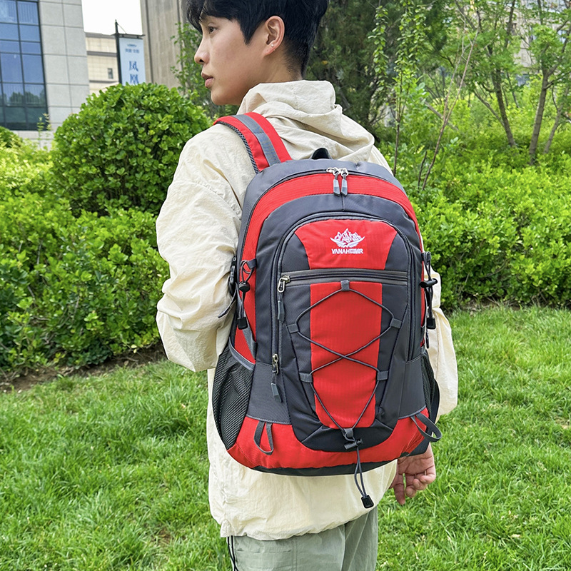 Yitu Outdoor Hiking Bag: Large-capacity, lightweight hiking fitness travel bag, hiking hiking bag, cross-border long-distance travel backpack with reduced load details Picture