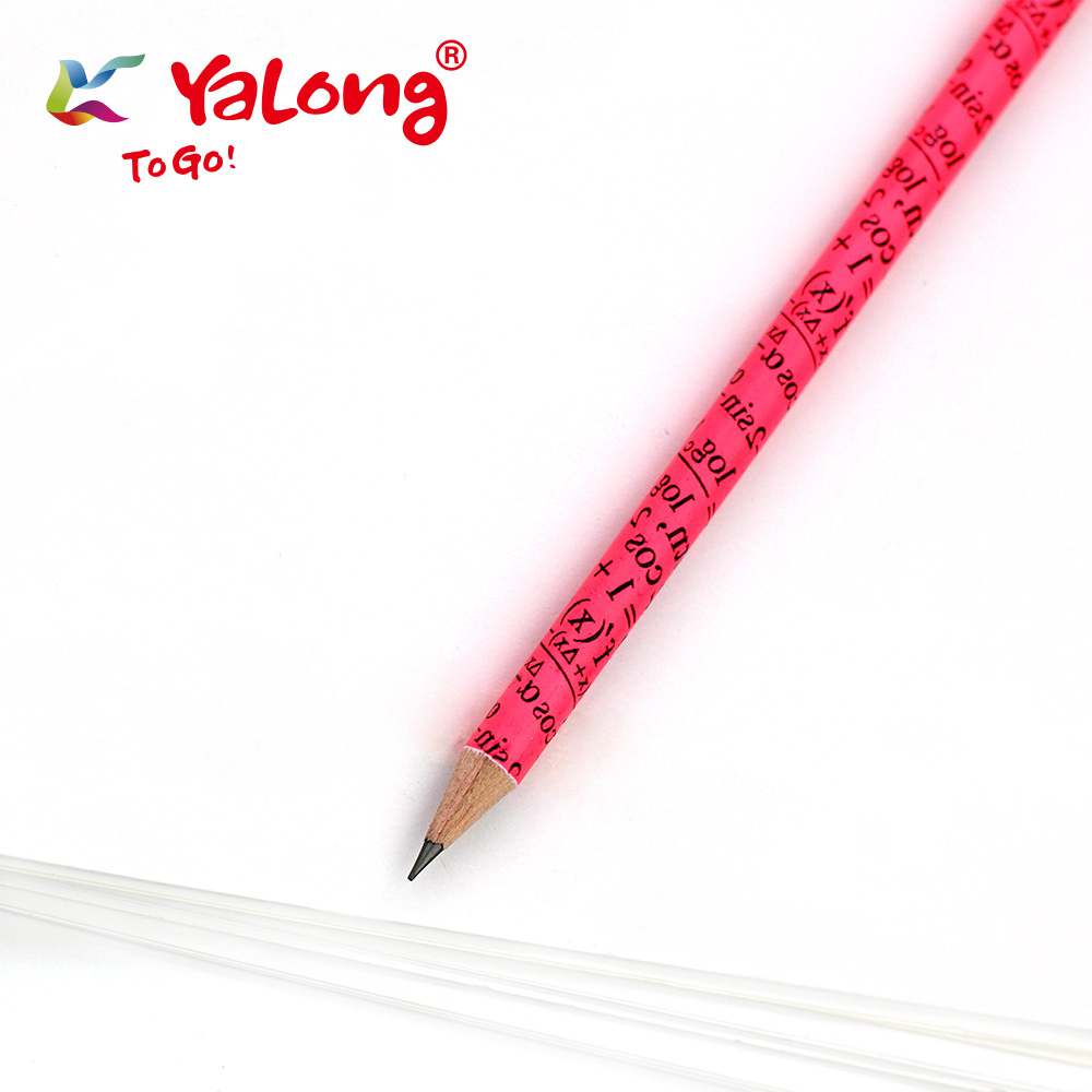 YL815055 high-quality graphite pencil, round wooden handle, standard pencil, children's HB pencil set Application Scenario